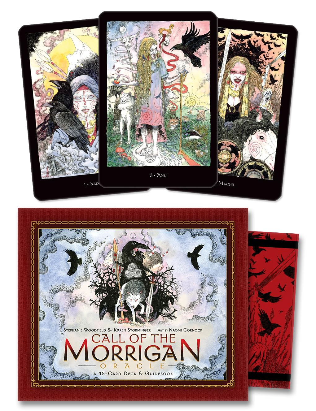 Call of the Morrigan Oracle kortos Llewellyn - OBUOLYS