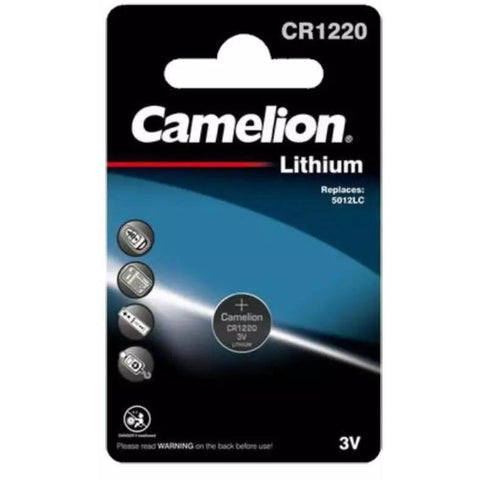 Camelion CR1220 ličio baterija, moneta, 1 vnt. - OBUOLYS