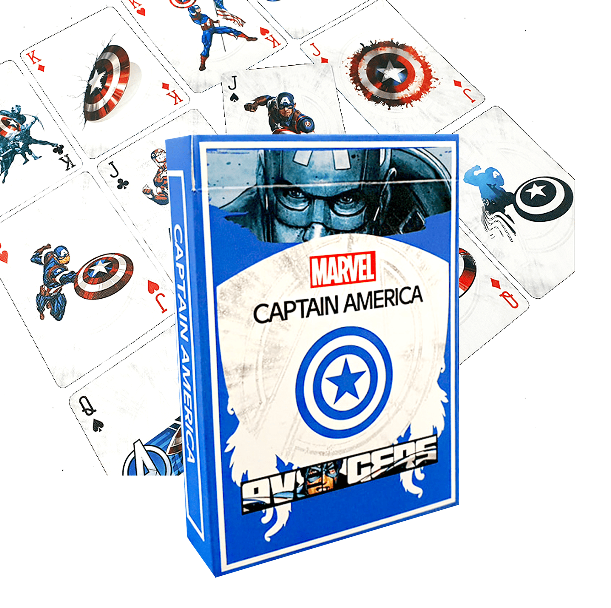 Captain America Marvel Stripper kortos - OBUOLYS