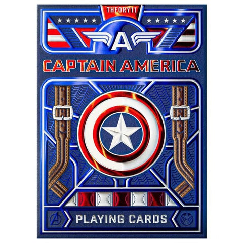 Captain America žaidimo kortos Theory11 - OBUOLYS