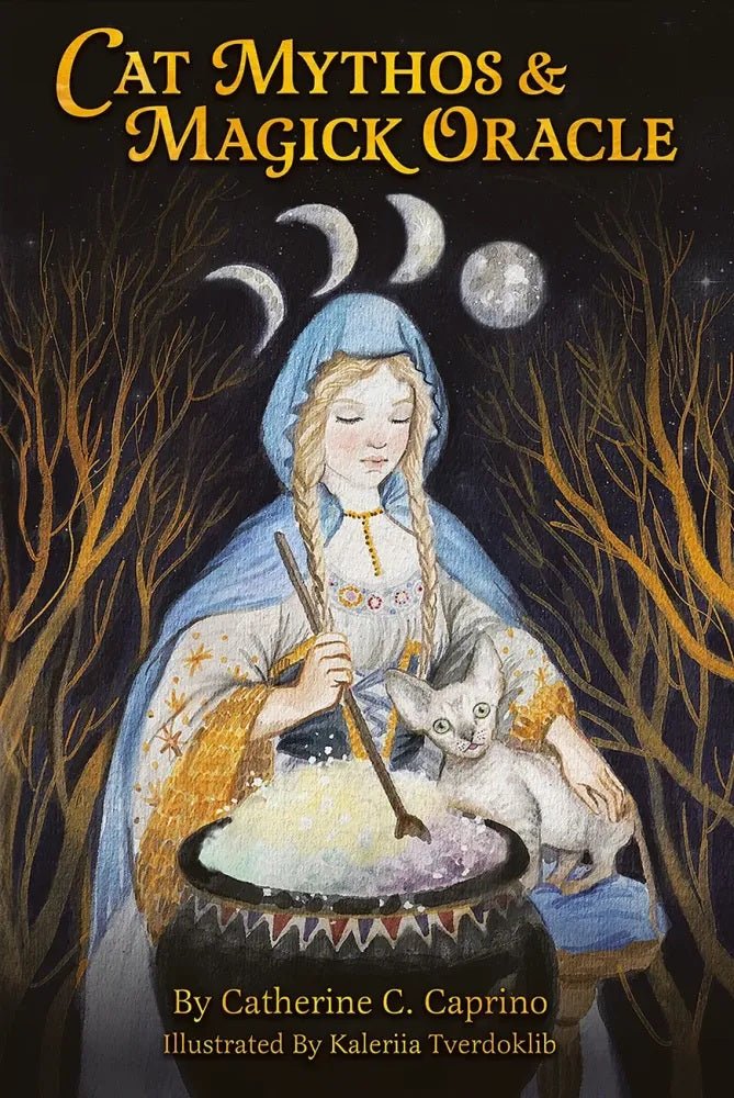 Cat Mythos & Magick Oracle kortos US Games Systems - OBUOLYS