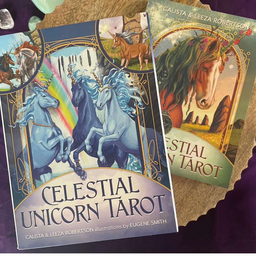 Celestial Unicorn Taro kortos Llewellyn - OBUOLYS