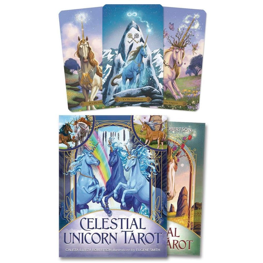 Celestial Unicorn Taro kortos Llewellyn - OBUOLYS