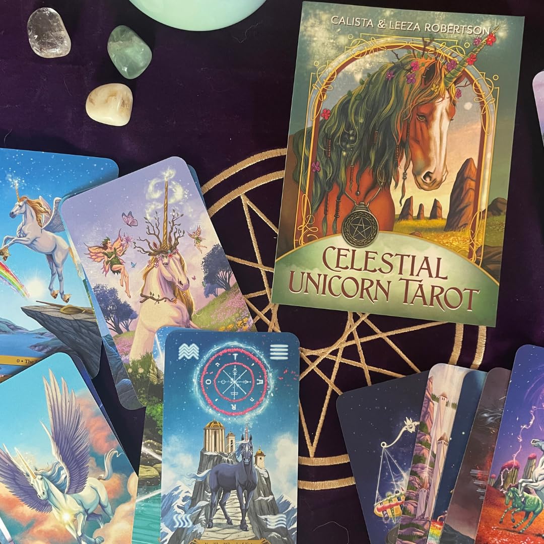 Celestial Unicorn Taro kortos Llewellyn - OBUOLYS