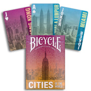 Cities of the World žaidimo kortos Bicycle - OBUOLYS