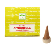 Citronella kūginiai smilkalai Satya - OBUOLYS