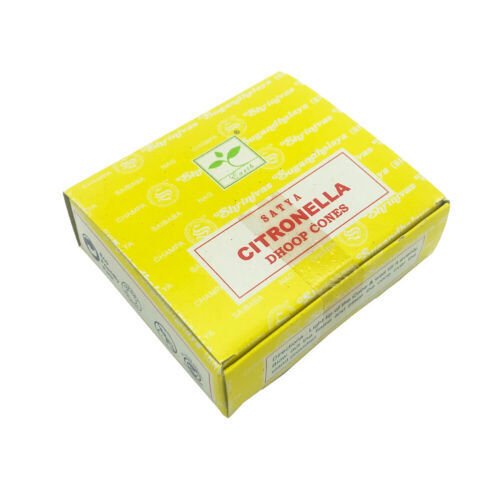 Citronella kūginiai smilkalai Satya - OBUOLYS