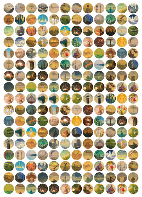 ČIURLIONIO LIPDUKAI: 130 meniškų miniatiūrų iš paveikslų - OBUOLYS