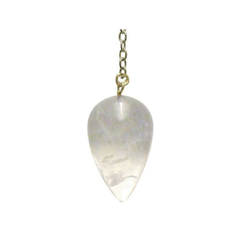 Classic Clear Quartz Pendulum Švytuoklė Lo Scarabeo - OBUOLYS