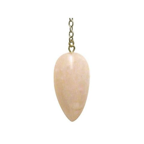 Classic Rose Quartz Pendulum Švytuoklė Lo Scarabeo - OBUOLYS