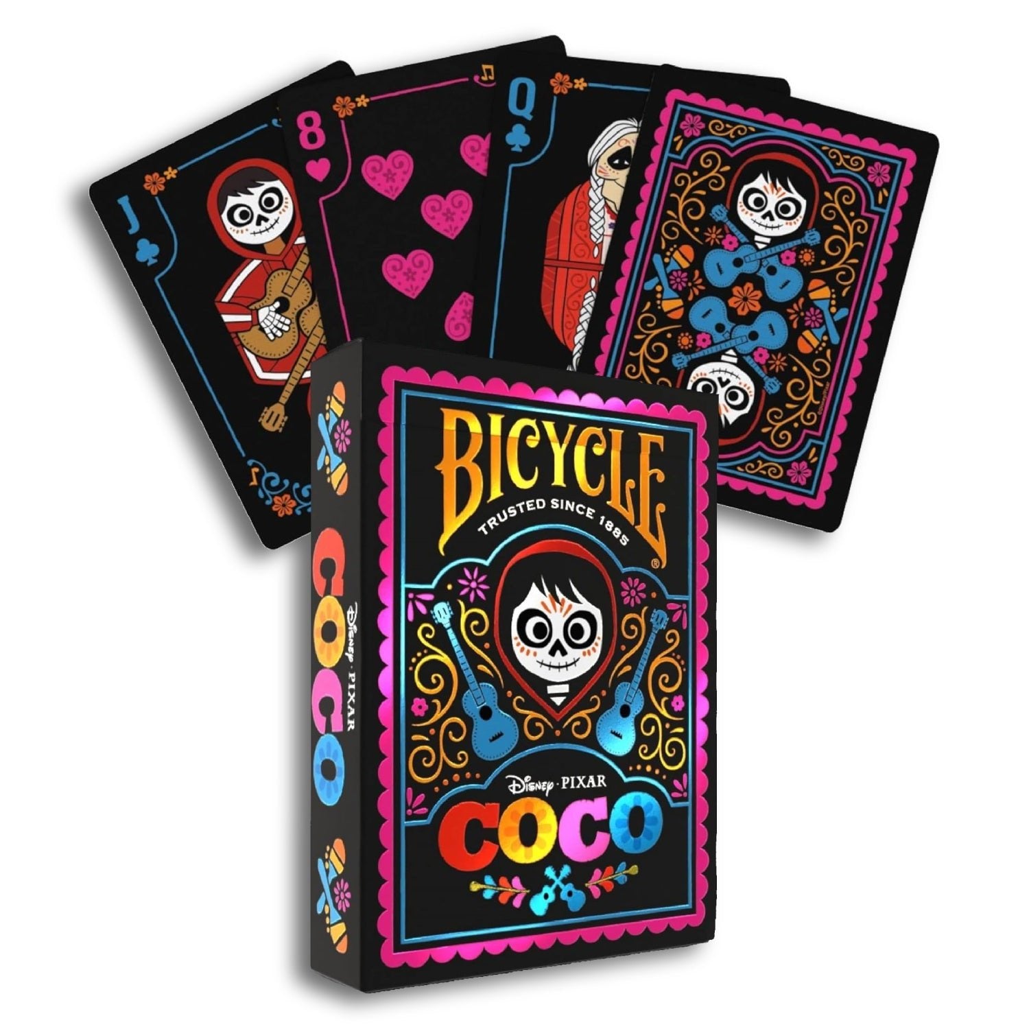 Coco žaidimo kortos Bicycle - OBUOLYS