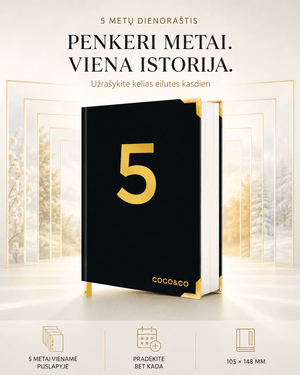COCO&CO 5 metų dienoraštis – penkerių metų gyvenimo istorija - OBUOLYS