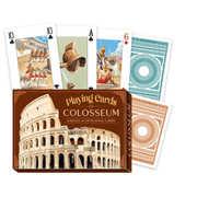 Colosseum Žaidimo kortos Dvi Kaladės Lo Scarabeo - OBUOLYS