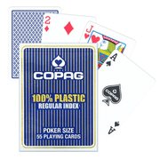 Copag 2 Corner žaidimo kortos (mėlynos) - OBUOLYS