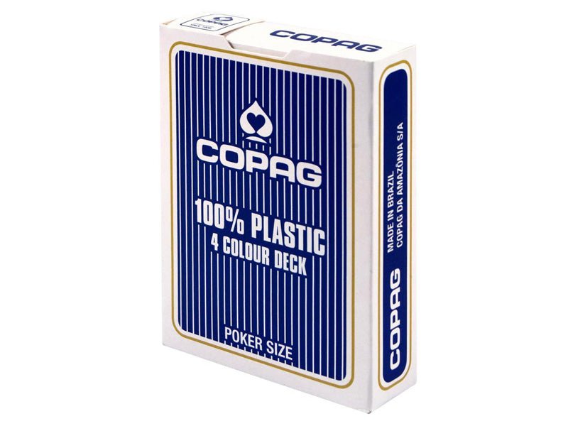 Copag 4 Colour pokerio kortos (Mėlynos) - OBUOLYS
