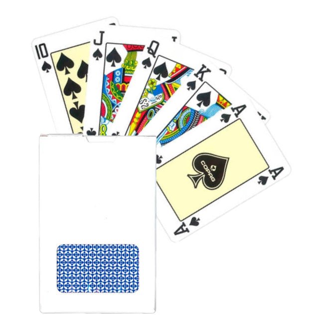 Copag Bridge Regular pokerio kortos (Mėlynos) - OBUOLYS