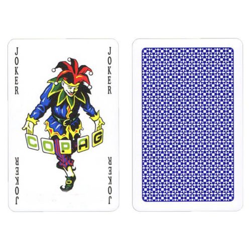 Copag Bridge Regular pokerio kortos (Mėlynos) - OBUOLYS