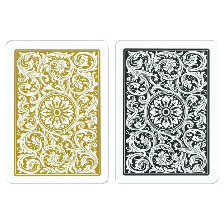 Copag Elite Poker dviguba žaidimo kortų kaladė Regular dydis (juoda/auksinė) - OBUOLYS