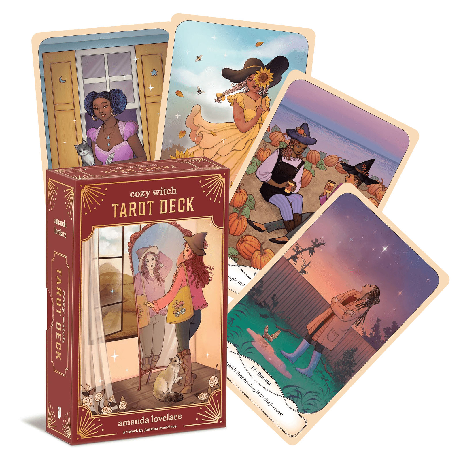 Cozy Witch Taro kortos Andrews McMeel Publishing - OBUOLYS