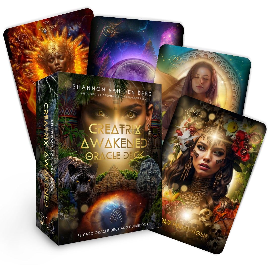 Creatrix Awakened Oracle kortos Muse Oracle Press - OBUOLYS