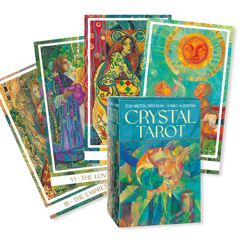 Crystal Taro kortos (Premium - Naujas leidimas) Lo Scarabeo - OBUOLYS