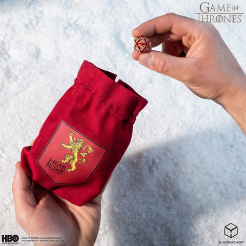 Game of Thrones. Lannister kauliukų maišelis Q-Workshop