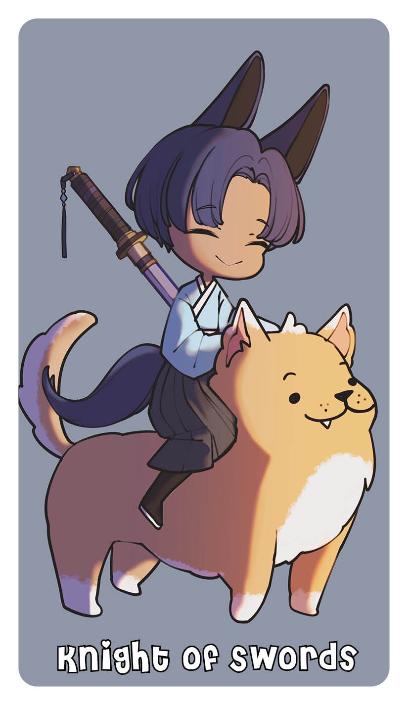 Cute Chibi Taro kortos Rock Point Press - OBUOLYS