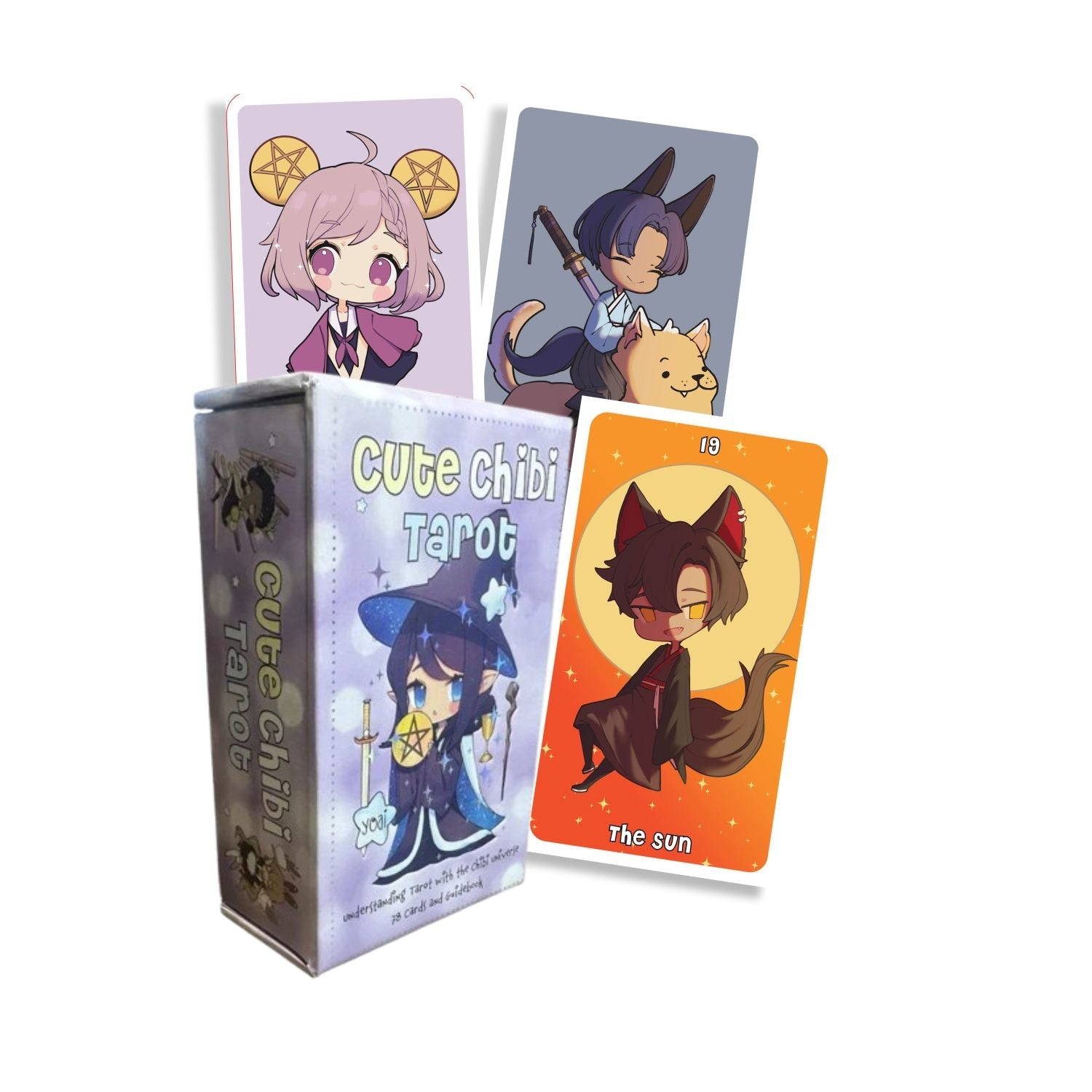 Cute Chibi Taro kortos Rock Point Press - OBUOLYS