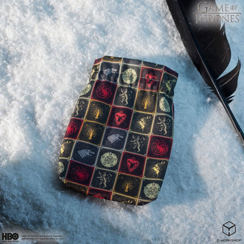 Game of Thrones. The Sigils Pattern kauliukų maišelis Q-Workshop