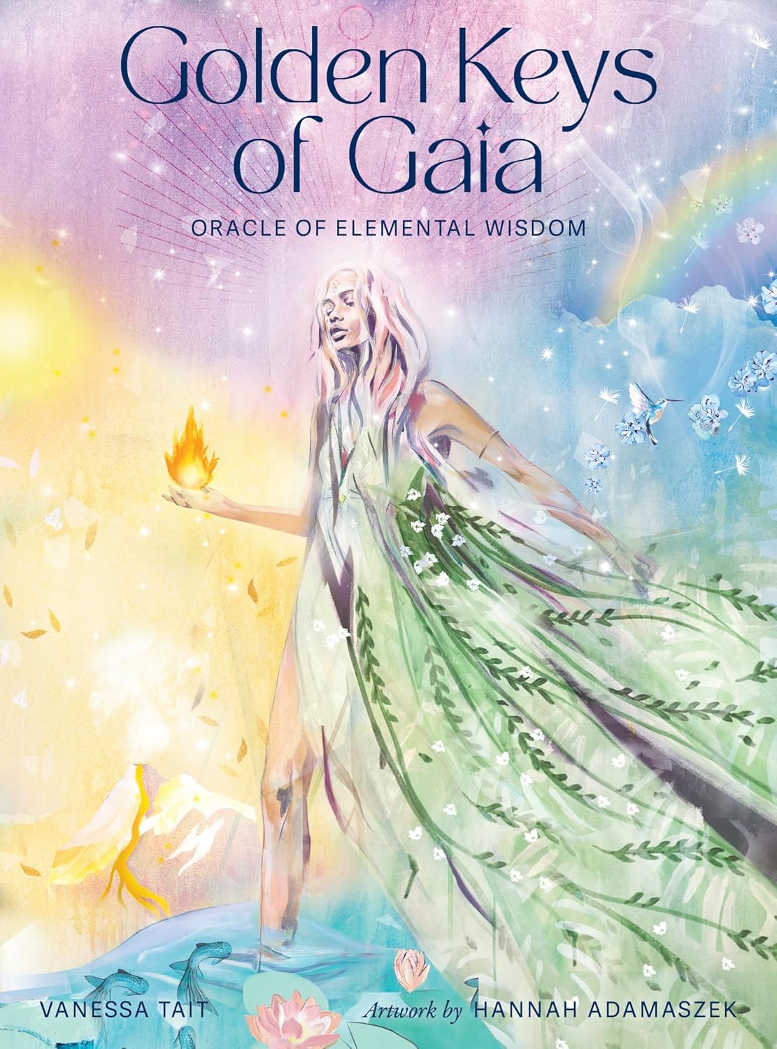 Golden Keys of Gaia: Oracle of Elemental Wisdom kortos Blue Angel
