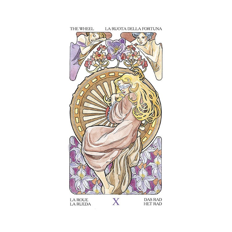 Tarot Art Nouveau kortos Lo Scarabeo