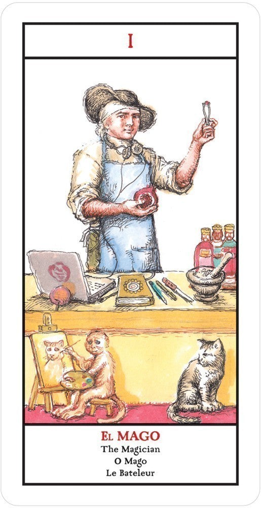 Tarot neocolonial de las Americas kortos U.S. Games Systems