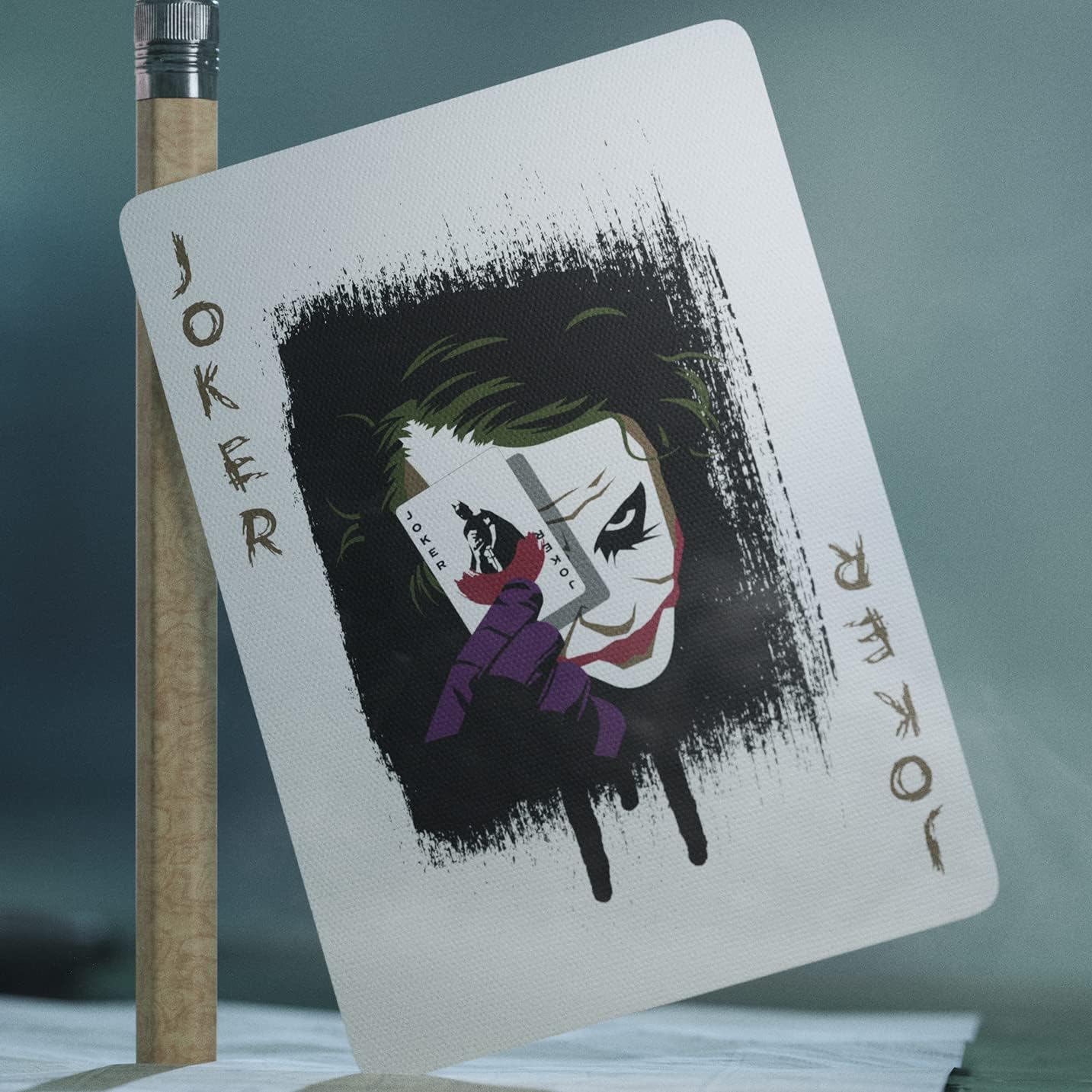 Dark Knight žaidimo kortos Theory11 - OBUOLYS