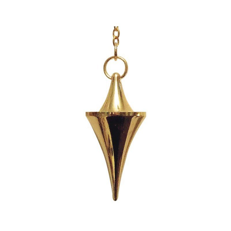 Deluxe Gold Cone Pendulum Švytuoklė Lo Scarabeo - OBUOLYS