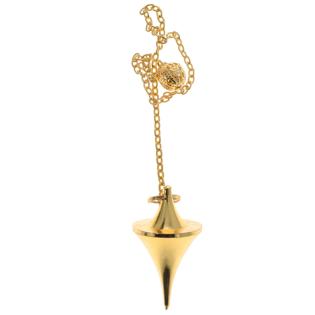 Deluxe Gold Cone Pendulum Švytuoklė Lo Scarabeo - OBUOLYS