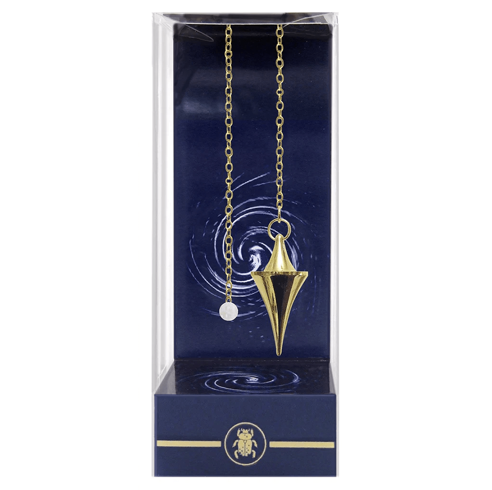 Deluxe Gold Cone Pendulum Švytuoklė Lo Scarabeo - OBUOLYS