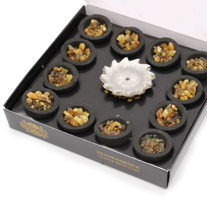 Dervos krepšeliai smilkymui Frankincense - OBUOLYS
