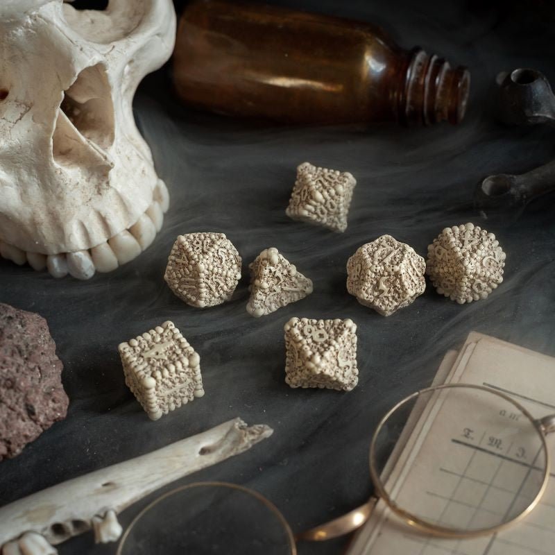 Dice Macabre kauliukų rinkinys - OBUOLYS