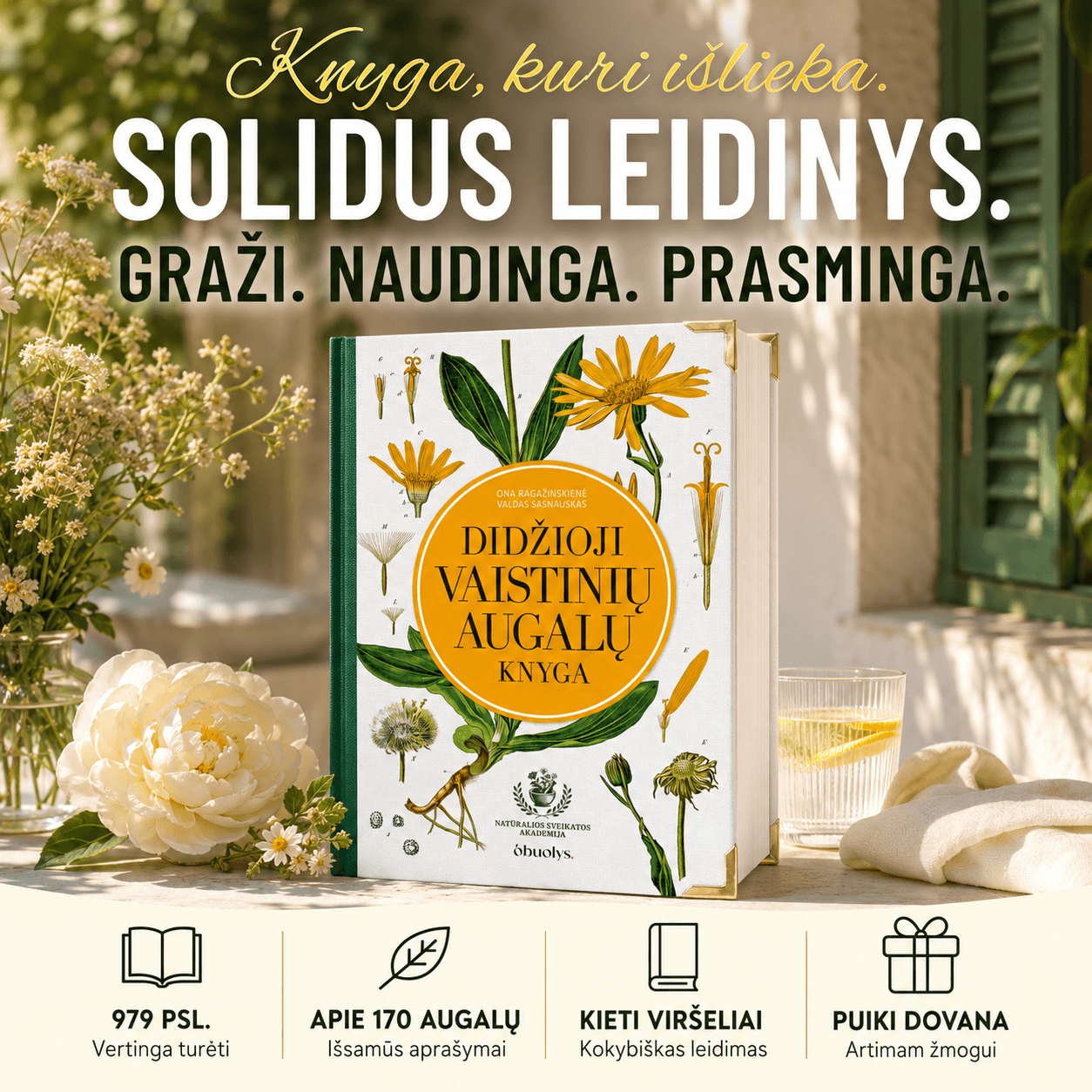 DIDŽIOJI VAISTINIŲ AUGALŲ KNYGA: gydomieji augalai ir šimtai receptų kaip sustiprinti sveikatą - OBUOLYS