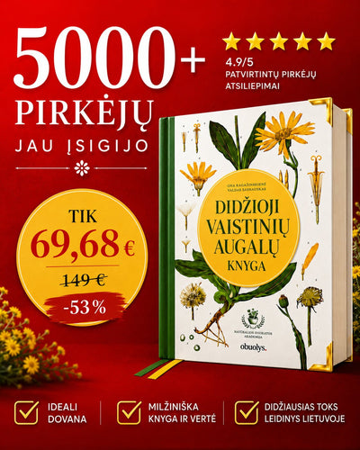 DIDŽIOJI VAISTINIŲ AUGALŲ KNYGA: gydomieji augalai ir šimtai receptų kaip sustiprinti sveikatą - OBUOLYS