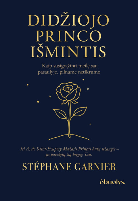 DIDŽIOJO PRINCO IŠMINTIS: kaip susigrąžinti meilę sau pasaulyje, pilname netikrumo - OBUOLYS