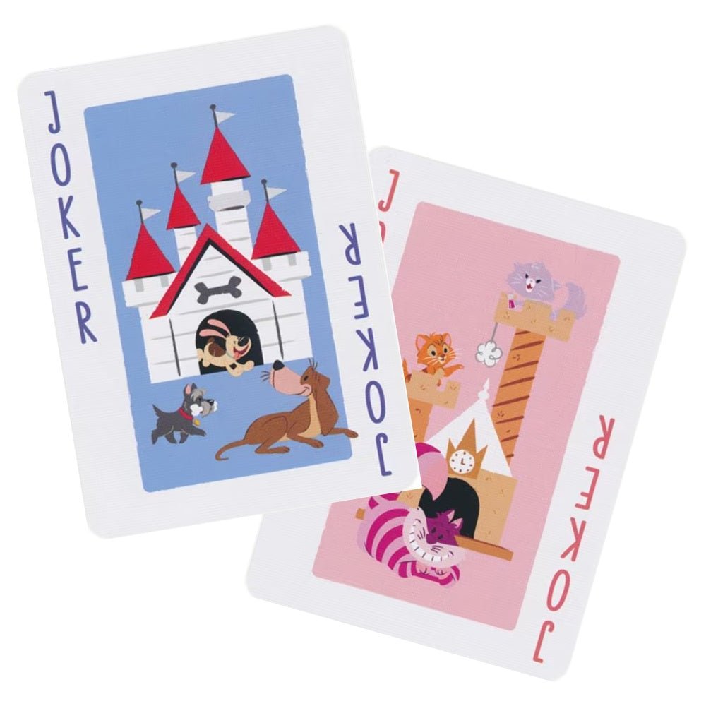 Disney Cats and Dogs žaidimo kortos Bicycle - OBUOLYS