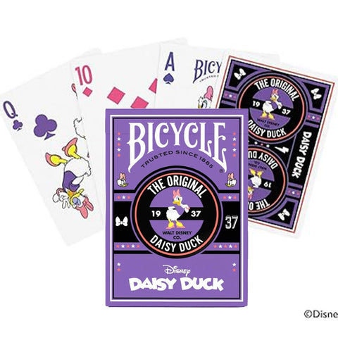 Disney Classic Daisy Duck Inspired žaidimo kortos Bicycle - OBUOLYS