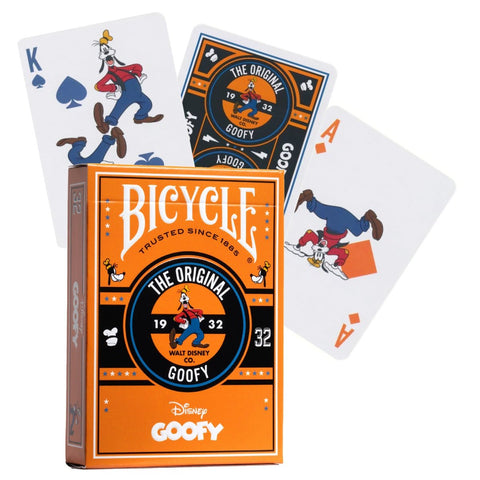 Disney Classic Goofy žaidimo kortos Bicycle - OBUOLYS