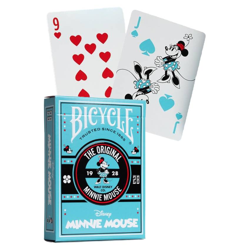 Disney Classic Minnie Mouse žaidimo kortos Bicycle - OBUOLYS