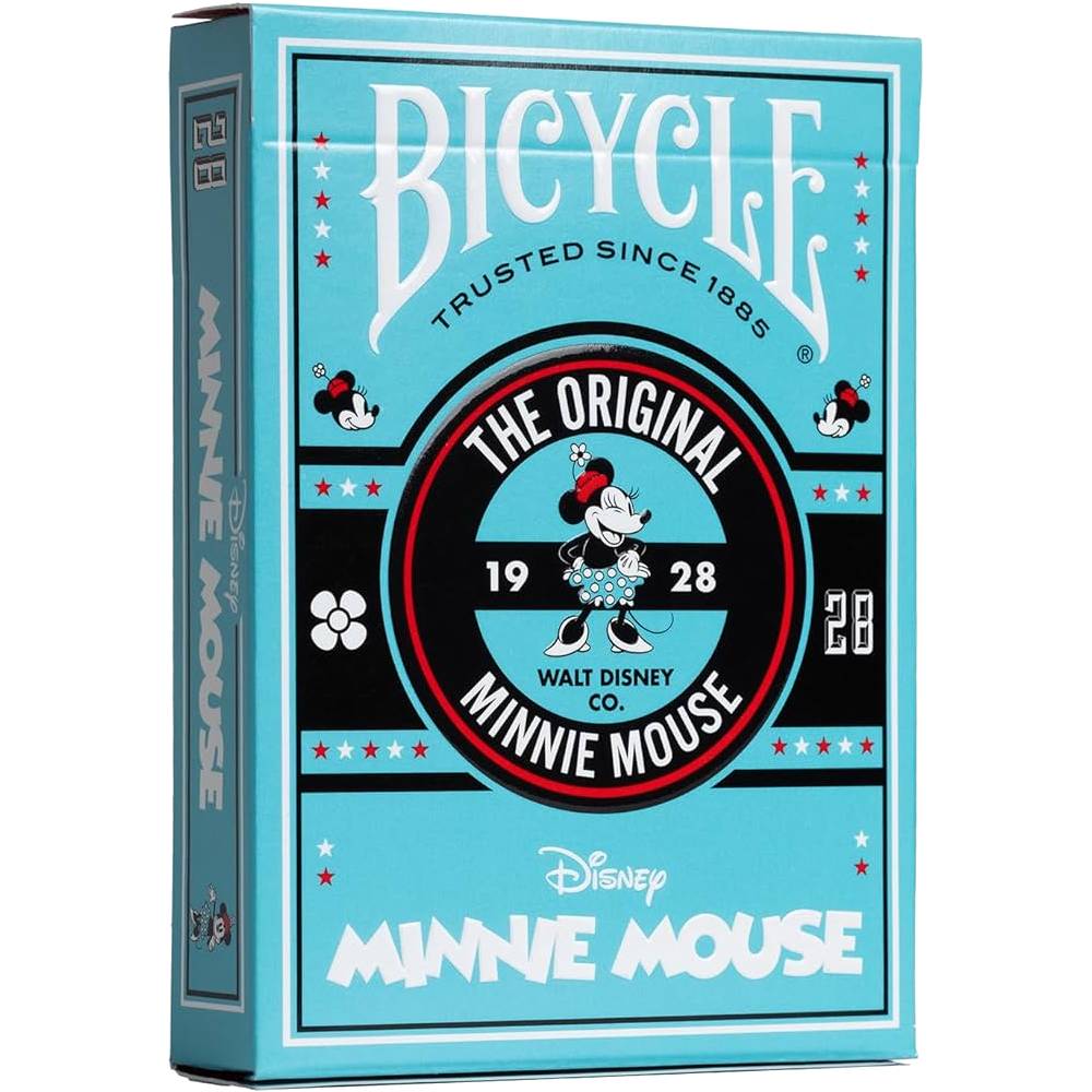 Disney Classic Minnie Mouse žaidimo kortos Bicycle - OBUOLYS