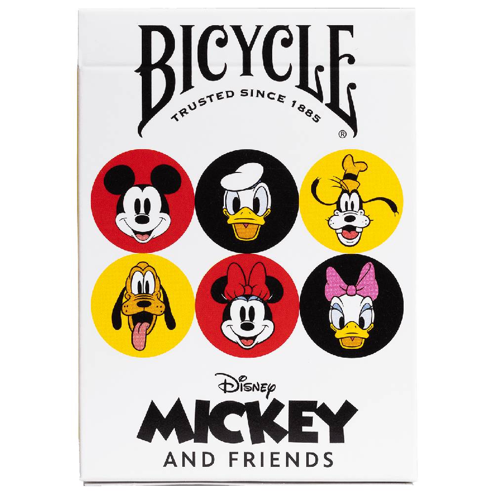 Disney Mickey and Friends žaidimo kortos Bicycle - OBUOLYS