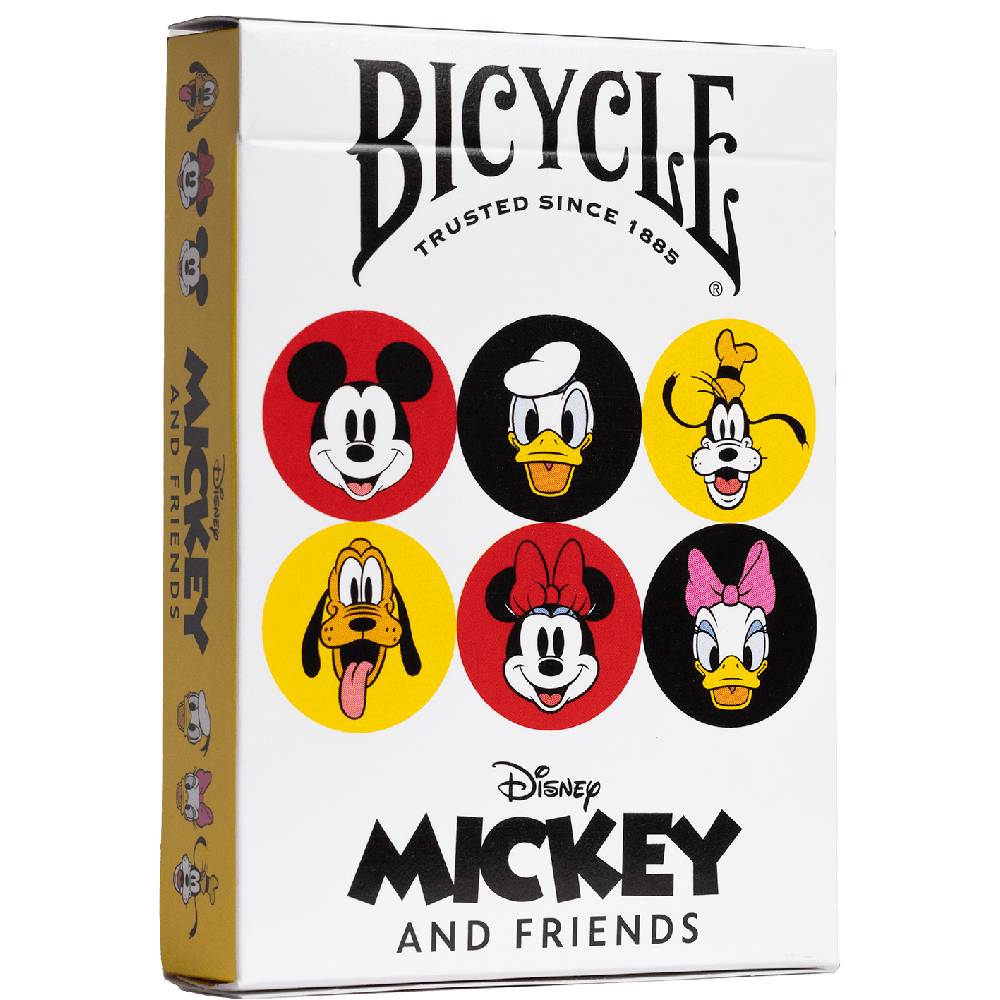 Disney Mickey and Friends žaidimo kortos Bicycle - OBUOLYS