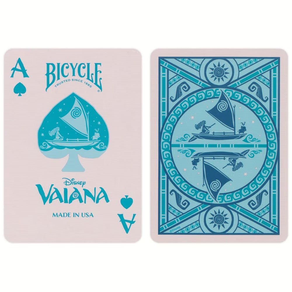 Disney Vaiana žaidimo kortos Bicycle - OBUOLYS