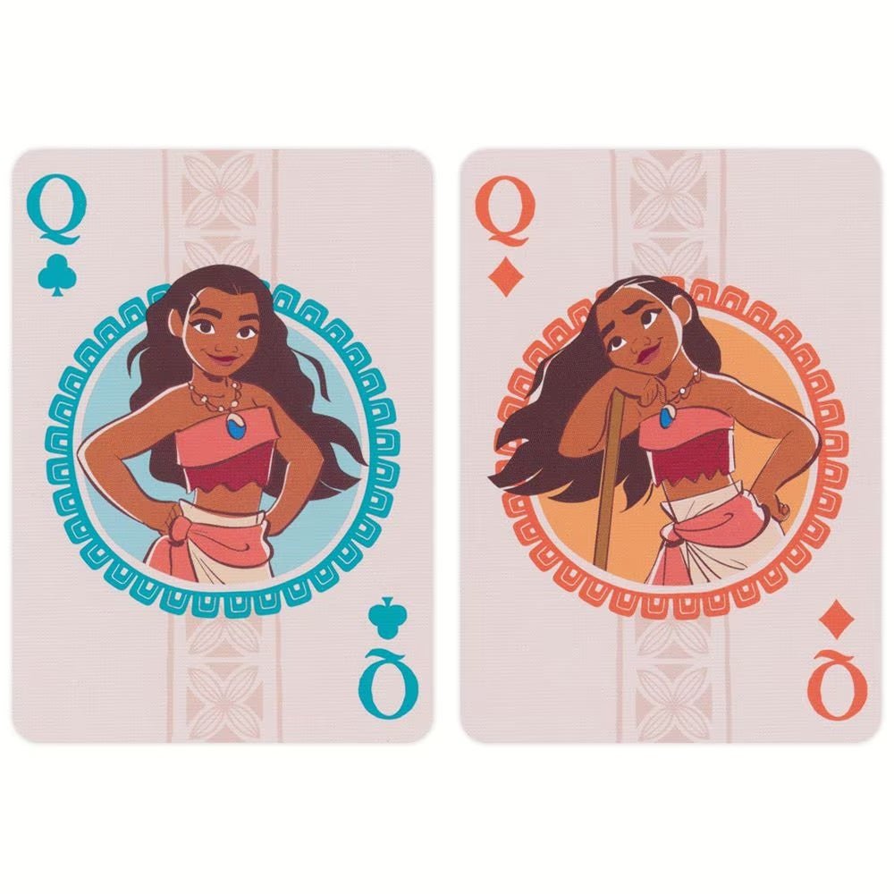Disney Vaiana žaidimo kortos Bicycle - OBUOLYS